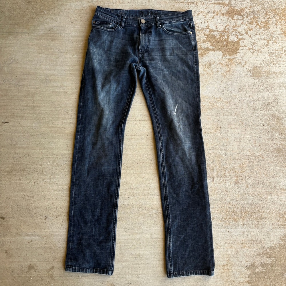 DL1961 Nick Classic Slim Bronco Dark Wash Mens Jeans Size 31 360 Comfort